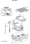 Diagram for 4 - Shelf Parts