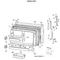 Diagram for 1 - Freezer Door