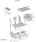 Diagram for 4 - Shelf Parts