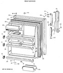 Diagram for 2 - Fresh Food Door