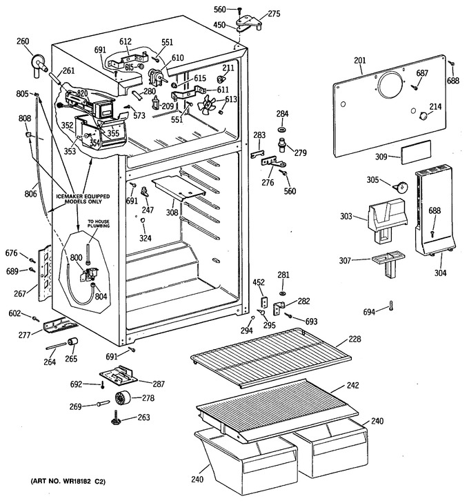 Diagram for TBX16SITDRWH