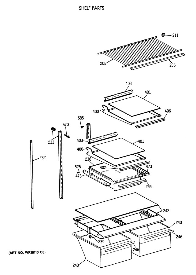 Diagram for TBH18JAXBRWW