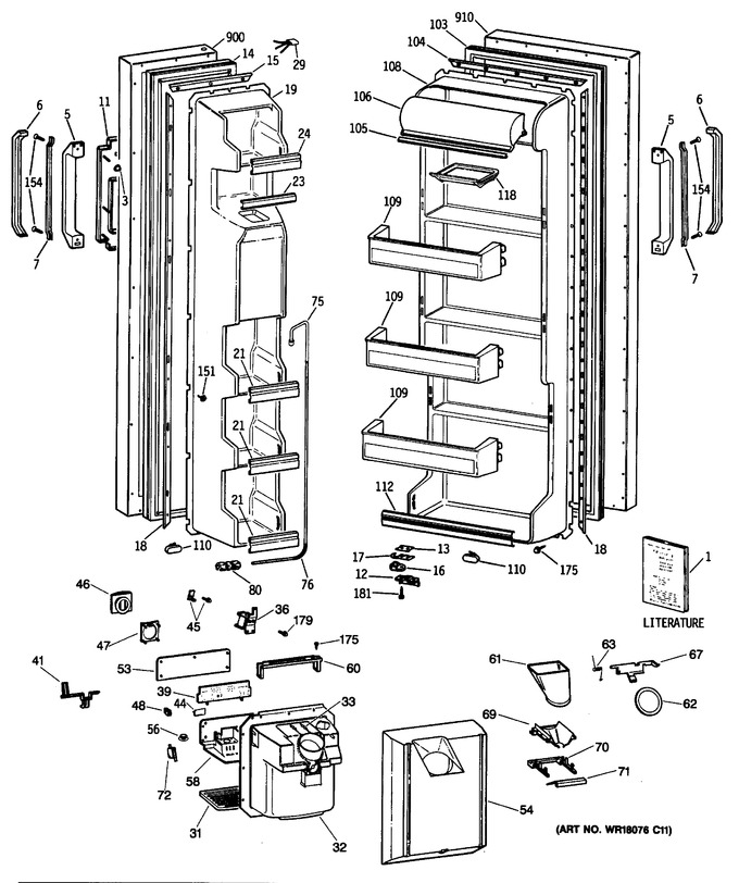 Diagram for CSX22BRSBWH