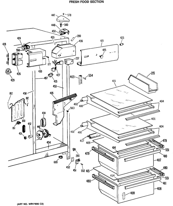 Diagram for CSX24DRAWH