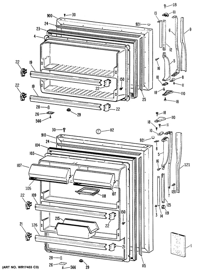 Diagram for CTX18PPJRAD