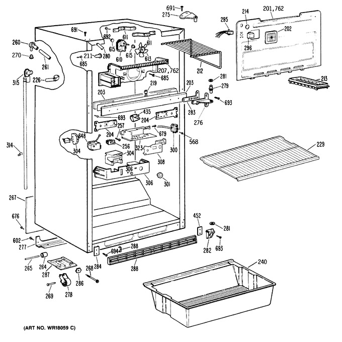 Diagram for CTX18LRBRWH