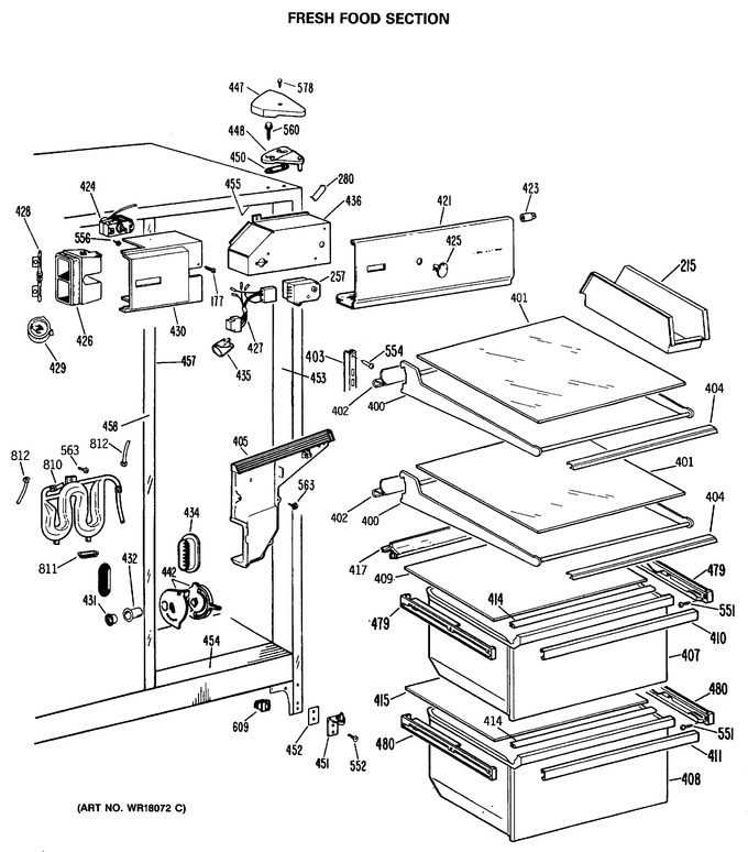 Diagram for CSX24GRSAWH