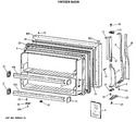 Diagram for 1 - Freezer Door