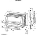 Diagram for 1 - Freezer Door