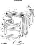 Diagram for 2 - Fresh Food Door