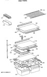 Diagram for 4 - Shelf Parts