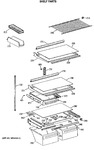 Diagram for 4 - Shelf Parts