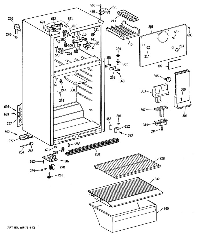 Diagram for CTE16CYSDRWH