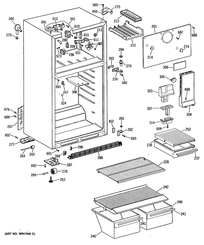 Diagram for CTH16BYSERWH