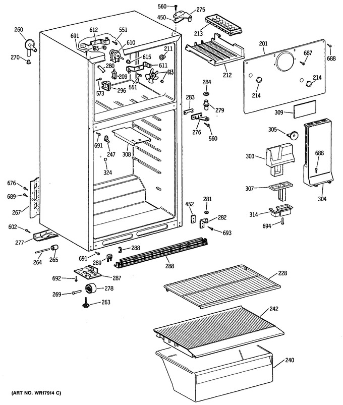 Diagram for CTX16CASJRWH