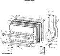 Diagram for 1 - Freezer Door