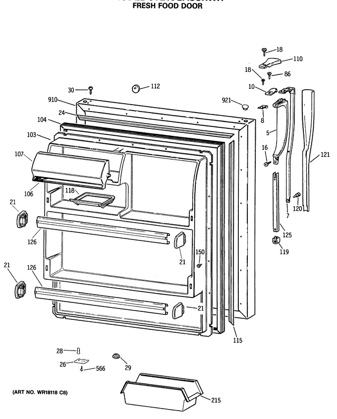 Diagram for CTE18GASSRWH