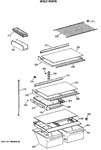 Diagram for 4 - Shelf Parts