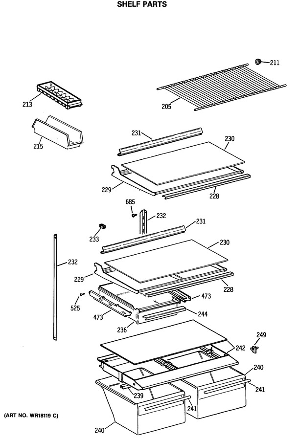 Diagram for CTE18GASSRWH