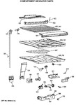 Diagram for 5 - Compartment Separator Parts