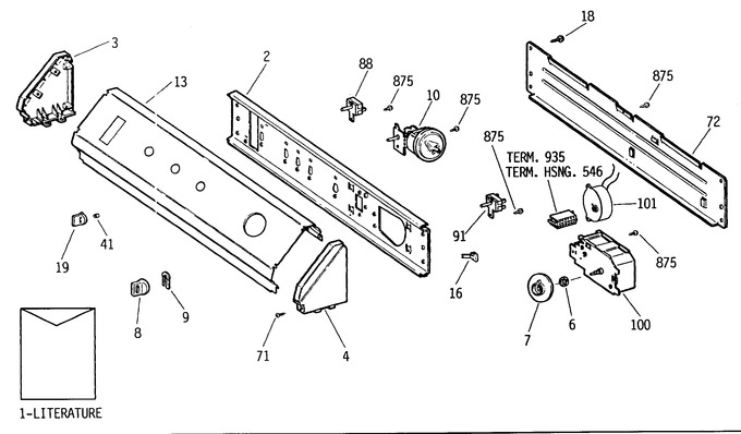 Diagram for WLW3600SBLAD