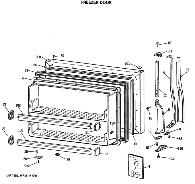 Diagram for CTX18LASGRWH