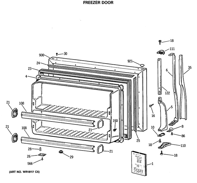 Diagram for CTX21BASRRWH