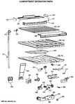 Diagram for 5 - Compartment Separator Parts