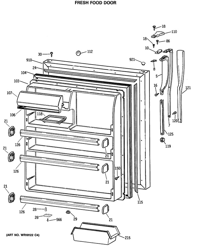 Diagram for CTE24GATHRWH