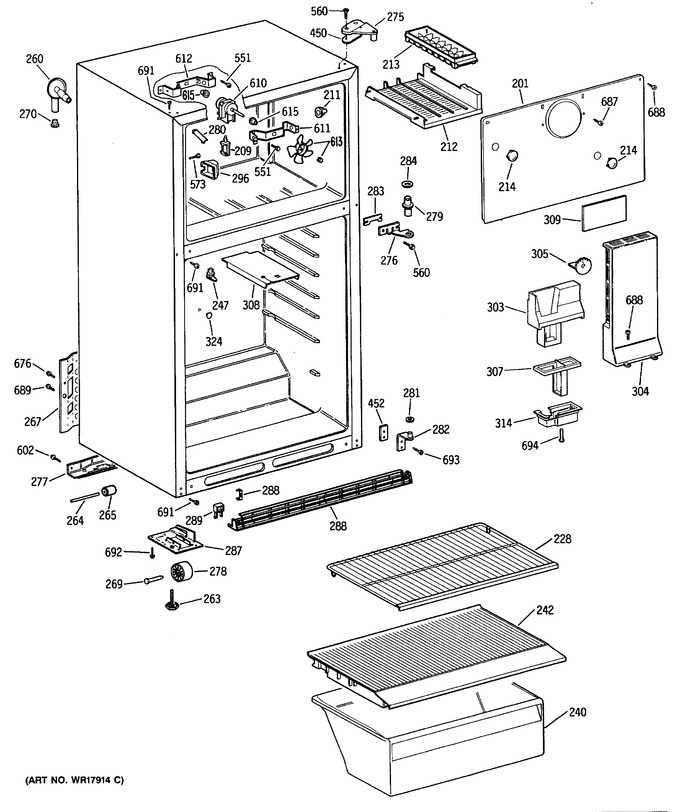 Diagram for CTE16CYSJRWH