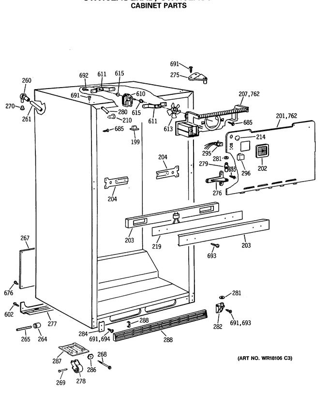 Diagram for CTX18BASQRAD