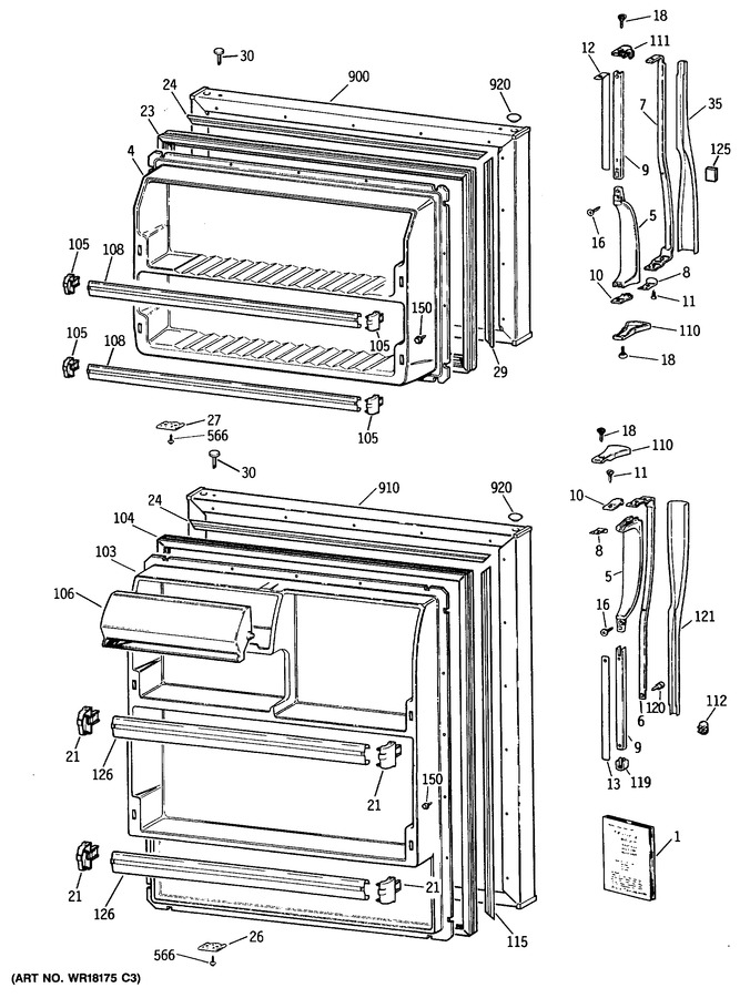 Diagram for CTX16CATBLAD