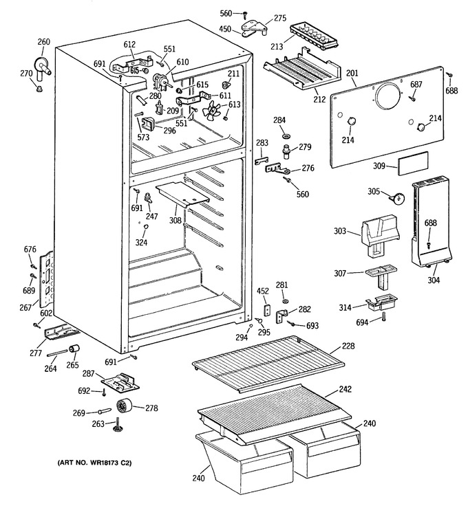 Diagram for CTX16CYTBLAD