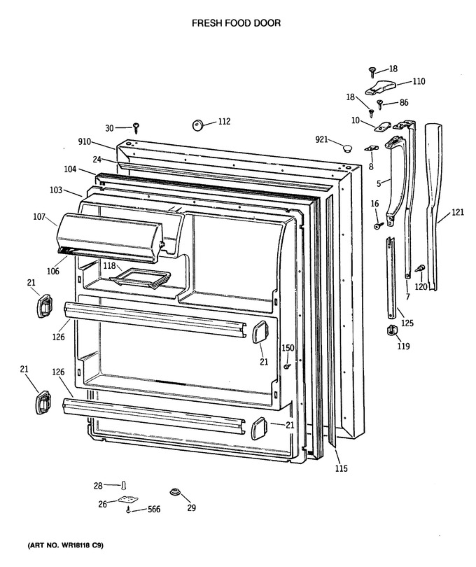 Diagram for CTX18BASVRAD