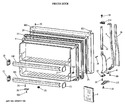 Diagram for 1 - Freezer Door