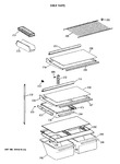 Diagram for 4 - Shelf Parts