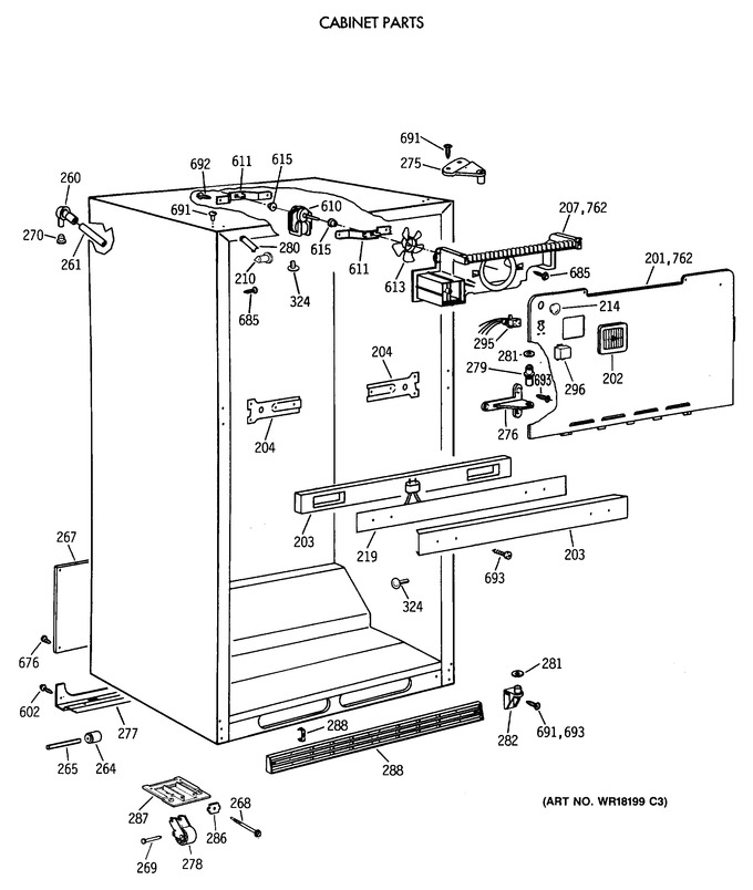 Diagram for CTX18GAXARWW