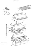 Diagram for 4 - Shelf Parts