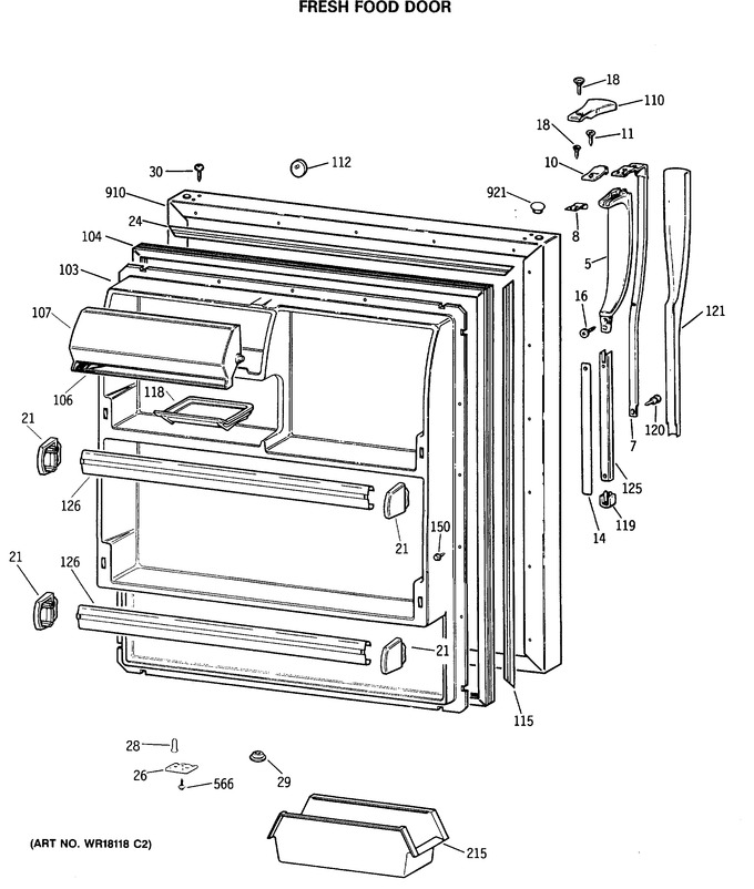 Diagram for MTX18EASERWH