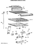 Diagram for 5 - Compartment Separator Parts