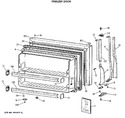 Diagram for 1 - Freezer Door