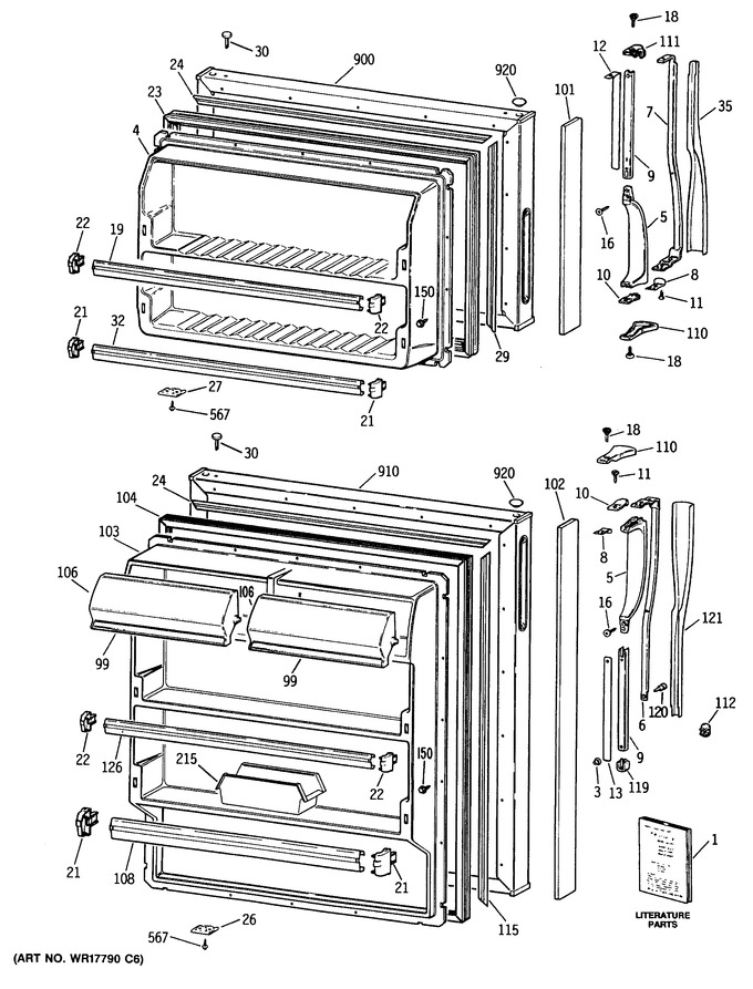 Diagram for MTE16EASDRWH