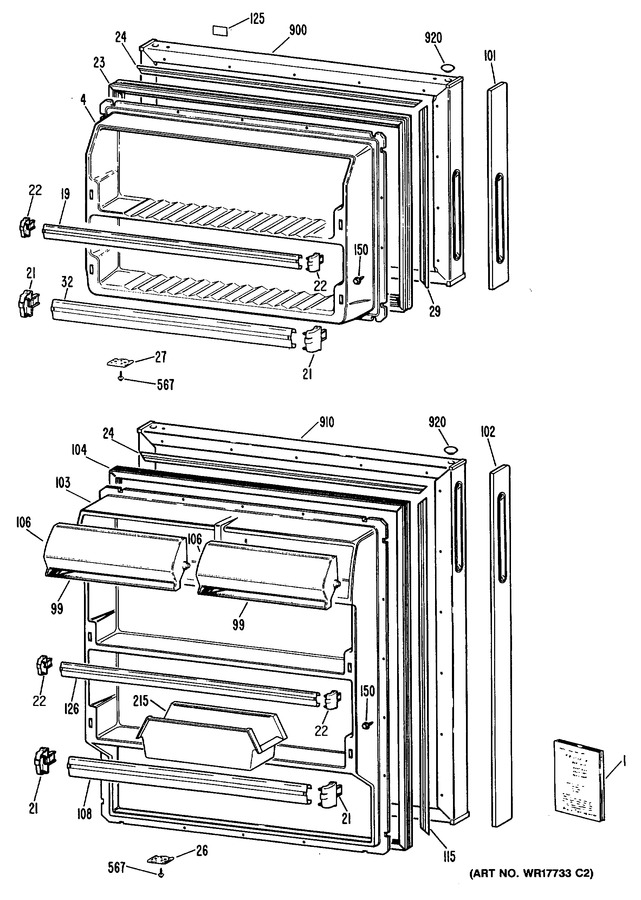 Diagram for MTX16EYSCRWH