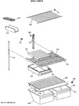 Diagram for 4 - Shelf Parts