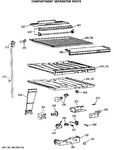 Diagram for 5 - Compartment Separator Parts