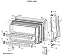 Diagram for 1 - Freezer Door