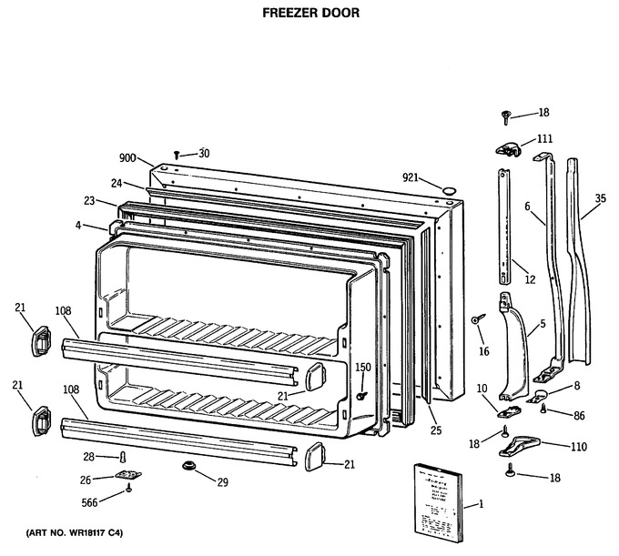 Diagram for MTE18EATMRWH