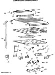 Diagram for 5 - Compartment Separator Parts