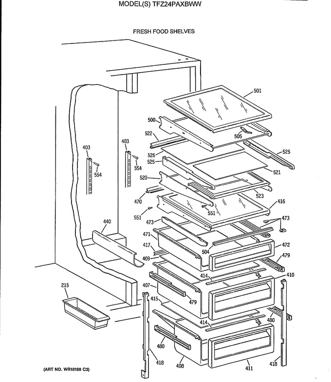 Diagram for TFZ24PAXBWW