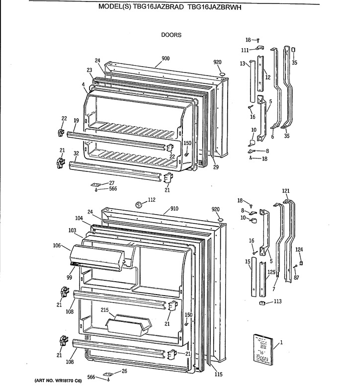 Diagram for TBG16JAZBRAD